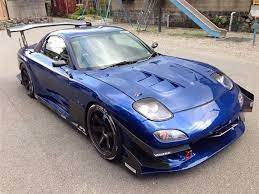 Mazda Rx7 Fd Spirit R With The Re Ememiya Body Kit With Vortex Canards Mazda Rx7 Tuner Cars Mazda