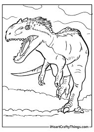 Indominus coloring pages are a fun way for kids of all ages, adults to develop creativity, concentration, fine motor skills, and color recognition. Tyrannosaurus Coloring Pages Updated 2021