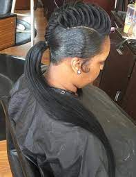 Check spelling or type a new query. 30 Classy Black Ponytail Hairstyles