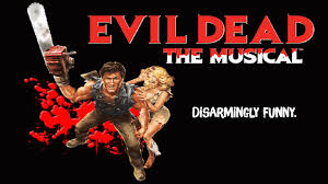 They even rigged the sprinkler system with fake blood. Evil Dead The Musical The Sun Gazette Newspaper