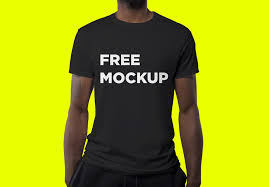 Man Wearing Black T Shirt Mockup Mockupworld Tshirt Mockup Clothing Mockup Cool T Shirts