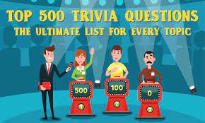 Built by trivia lovers for trivia lovers, this free online trivia game will test your ability to separate fact from fiction. Top 500 Trivia Questions The Ultimate List For Every Topic Let S Mingle