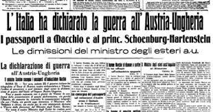 Se dovessimo prendere solo la parte finale del discorso di insediamento di mario draghi, ci sarebbe quasi da spellarsi le mani dagli applausi. Cosi La Puglia Seppe Che L Italia Era Entrata Nella Grande Guerra La Gazzetta Del Mezzogiorno