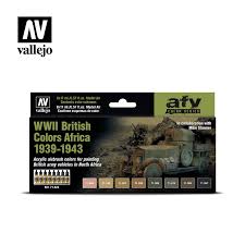 vallejo 71 622 model air wwii british colors africa 1939 1943 afv 17 ml