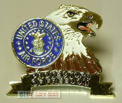 New Bald Eagle U S Air Force Usaf Protectors Of Freedom Cap Hat Lapel Pin 1 1 4 Usaf Air Force Us Air Force