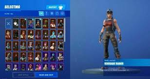 Find Many Great New Used Options And Get The Best Deals For Fortnite Account Black Knight Renegade Raider Season 1 Full Acce Blackest Knight Raiders Renegade