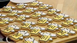 Malt Chocolate Orange Iced Beer Biscuits Great British Baking Show Pbs Food British Baking Beer Biscuits Beer Biscuit Recipe