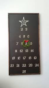 49x25 Advent Calendar Magnolia Farmhouse Christmas Etsy In 2020 Christmas Countdown Calendar Diy Advent Calendar Christmas Chalkboard Art