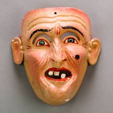 Vieja Mask for Los Manueles Dance