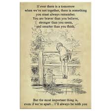 Stronger than you (papyrus response). If Ever There Is A Tomorrow You Are Braver Than You Believe Stronger You Are Smarter Than You Think Inspirational Motivational Quotes Canvas Wall Art Pooh Quotes Mom Quotes Daughter Quotes