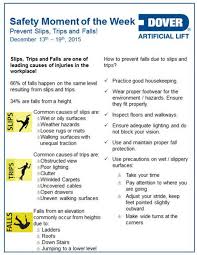Dover Als Safety Moment Of The Week 13 Dec 15 Workplace Safety Fall Prevention Health And Safety Poster
