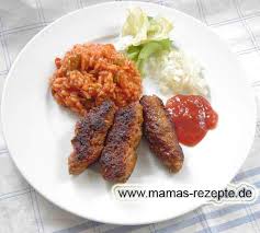Rezept Fur Cevapcici Mamas Rezepte Mit Bild Und Kalorienangaben Rezepte Mamas Rezepte Rezept Cevapcici