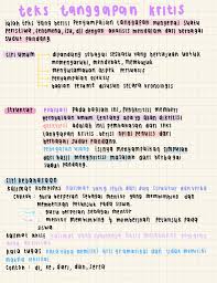 Maybe you would like to learn more about one of these? Ambisnotes Teks Tanggapan Kritis Kelas 9 Ambisnotes