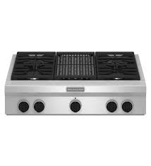 kitchenaid 36 inch 4 burner with grill