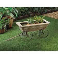 Home Locomotion Planters And Pots Garden Cart Planter Box Wooden Garden Planters Garden Planter Boxes Garden Cart