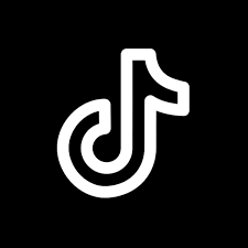 Black Tiktok Icon Black App App Icon Design Ios App Icon