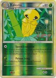 Kakuna in the champion's path pokémon trading card game set. Kakuna Reverse Unleashed Pokemon Card 32 95