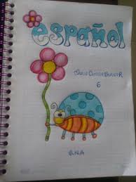 Cuadernos para niños decorados paso a paso. Espanol Cuadernos Creativos Marcar Cuadernos Como Marcar Cuadernos
