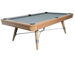 Roosevelt Pool Table 8 In Natural Oak With Free Shipping Ebay Modern Pool Table Modern Pool Table Room Mid Century Modern Pool Table