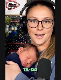 Kylie Kelce's Special Guest On Her Podcast Today Finnley Finn Anne  Kelce♥️💛💛