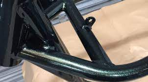 Motorcycle Frame Finished By Msbpcl Ctc Powder Coating