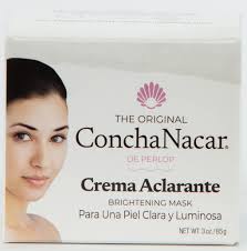 Amazon.com : Concha Nacar Crema Aclarante No.3, Brightening Mask 3 oz (Pack  of 6) Reduces Appearance Of Spots And Scars : Beauty & Personal Care