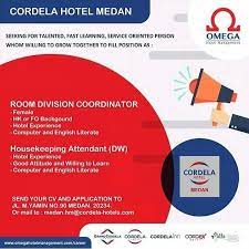 Vaata pakkumisi majutusasutuses cordela hotel cirebon. Lowongan Kerja Medan Terbaru Di Cordela Hotel Medan Medanloker Com Lowongan Kerja Medan