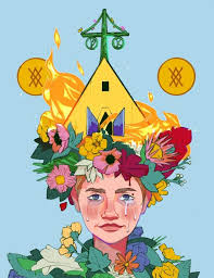 May Queen Midsommar Print Painting Art Projects Art Film Posters Vintage