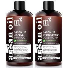 Either the oil lasts for only a few minutes before it is washed out, or overnight, with a towel around the head providing heat. Buy Artnaturals Moroccan Argan Oil Shampoo And Conditioner Set 2 X 16 Fl Oz 473ml Volumizing Moisturizing Gentle On Curly Color Treated Hair Online In Turkey B01bfkij06