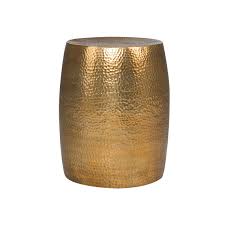 Hammered Drum 38cm Side Table Drum Side Table Side Table Drum Room