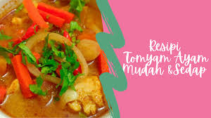 Kemudian masukkan kiub tomyam knorr dan perahkan limau serta cili api. Resepi Tom Yam Ayam Mudah Sedap