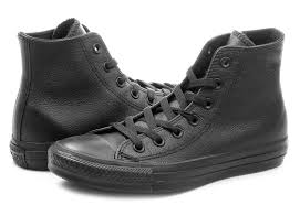 Converse Visoke Cipele Crne Visoke tenisice - Chuck Taylor All Star Hi  Leather - Office Shoes - Online trgovina obuće