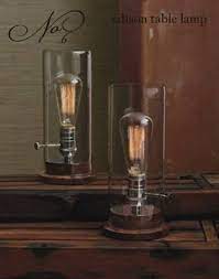 Literally, take out the incandescent or halogen bulb and put in a. Edison Table Lamp Diy Lamp Edison Lamp Eclectic Table Lamps