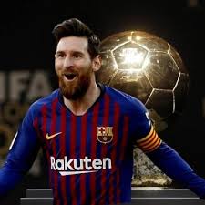 Resultado de imagen para MESSI 6° BALON DE ORO