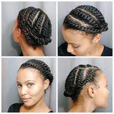Today S Style After Washing My Hair I Did Large Flat Twists On My Entire Head I Then Flat Twisted Natural Hair Styles Twist Hairstyles Natural Hair Twist Out