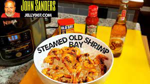 Steamed Shrimp At Home Ninja Foodi How To Steam Seafood In Old Bay Seasoning Recipe Youtube Steamed Shrimp Seasoning Recipes Foodie Recipes
