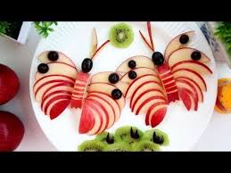 21 Art In Apple Butterfly Fruit Carving Garnish Apple Art Party Garnishing Youtube Fruit Creations Fruit Carving Apple Art