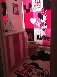 This rustic barn inspired bathroom is great for kids tahoe village of sugar bowl, california and designed by kelly and abramson architecture. 10 Catchy And Inviting Minnie Mouse Bathroom Set Ideas