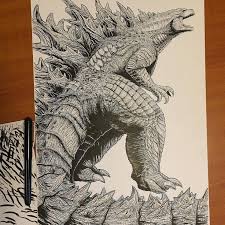 Drawing Of Godzilla All Godzilla Monsters Dinosaur Coloring Pages Godzilla
