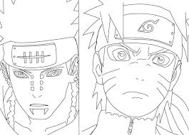 In addition to sharing these steps with you, i have created 2 free coloring pages dedicated to my fellow pain warriors. Naruto Vs Pain Artline By Hisanna27 On Deviantart