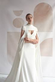 Muslim wedding dress with cape. Bridal Satin Cape Minimalist Cape For Bride Wedding Draped Etsy