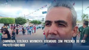CAMINHADA ECOLÓGICA MOVIMENTA JEREMOABO COM PRESENÇA DO VICE-PREFEITO FÁBIO  RIOS!