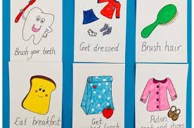 Morning Routine Chart For Kids Diy Crafts Mas Pas