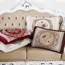 Housse pour coussin spirale les chats de dubout. Housse De Coussin De Dos En Broderie De Fleurs Grand 48x68 Cm 58x78cm Coussin Decoratif De Dos Pour Canape En Hotel Et Center Commercial Europe Aliexpress