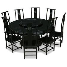 black rosewood longevity dining set