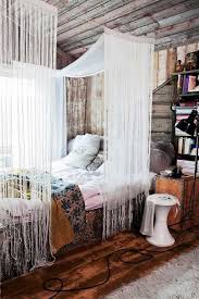 Fit the fabric panels onto the hoop, then hang using hardware (a pot rack. 20 Magical Diy Bed Canopy Ideas Will Make You Sleep Romantic Architecture Design