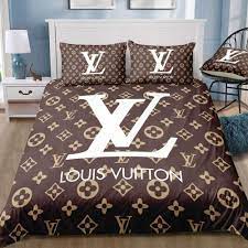 Our curtains are securely sewn are high quality! Louis Vuitton Custom 3pcs Bedding Set 1 Duvet Cover And Pillowcases B Love Gift Home