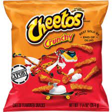 Add to list email print nutrition facts. Buy Cheetos Crunchy American Food Shop