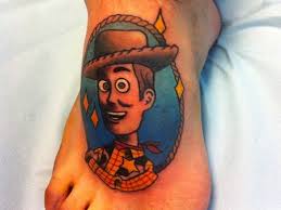 Still have buzz's face to do! 10 Terrific Toy Story Tattoo Designs