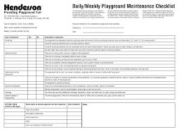 Priority checklist to do list. Https Hendersonplay Com Wp Content Uploads 2018 04 Henderson Maintenance Checklist Pdf